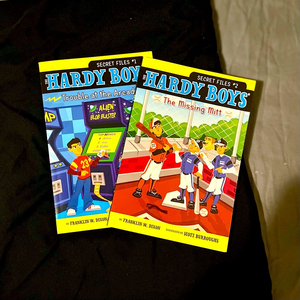 The Hardy Boys SECRET FILES #1 and #2 bundle